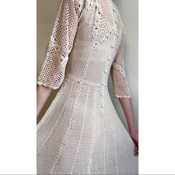 Vintage crochet dress - Picture 9 of 11